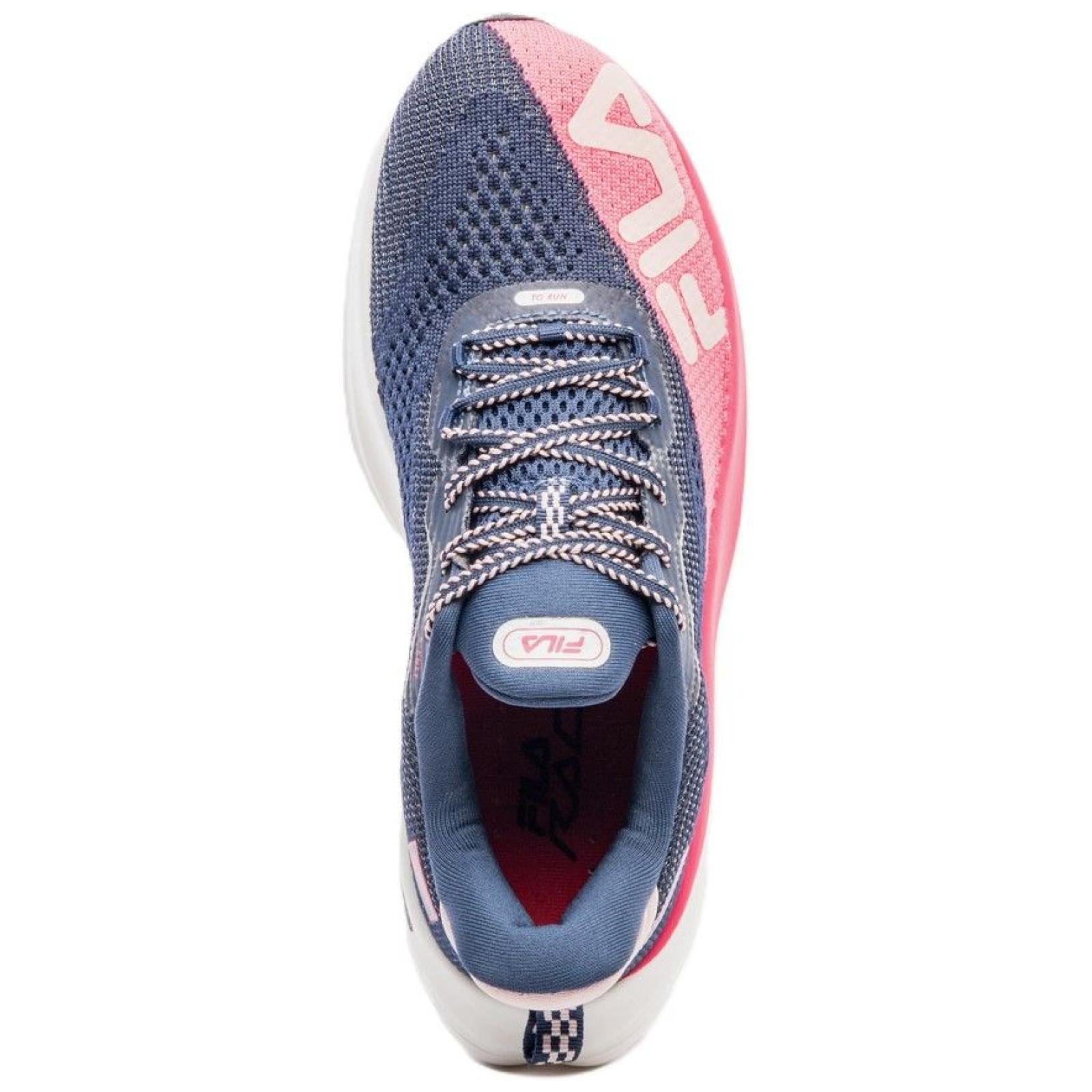 TENIS FILA RACER SPEEDZONE F02R00154.7225 MARINHO ROSE Cinza/Dourado 6