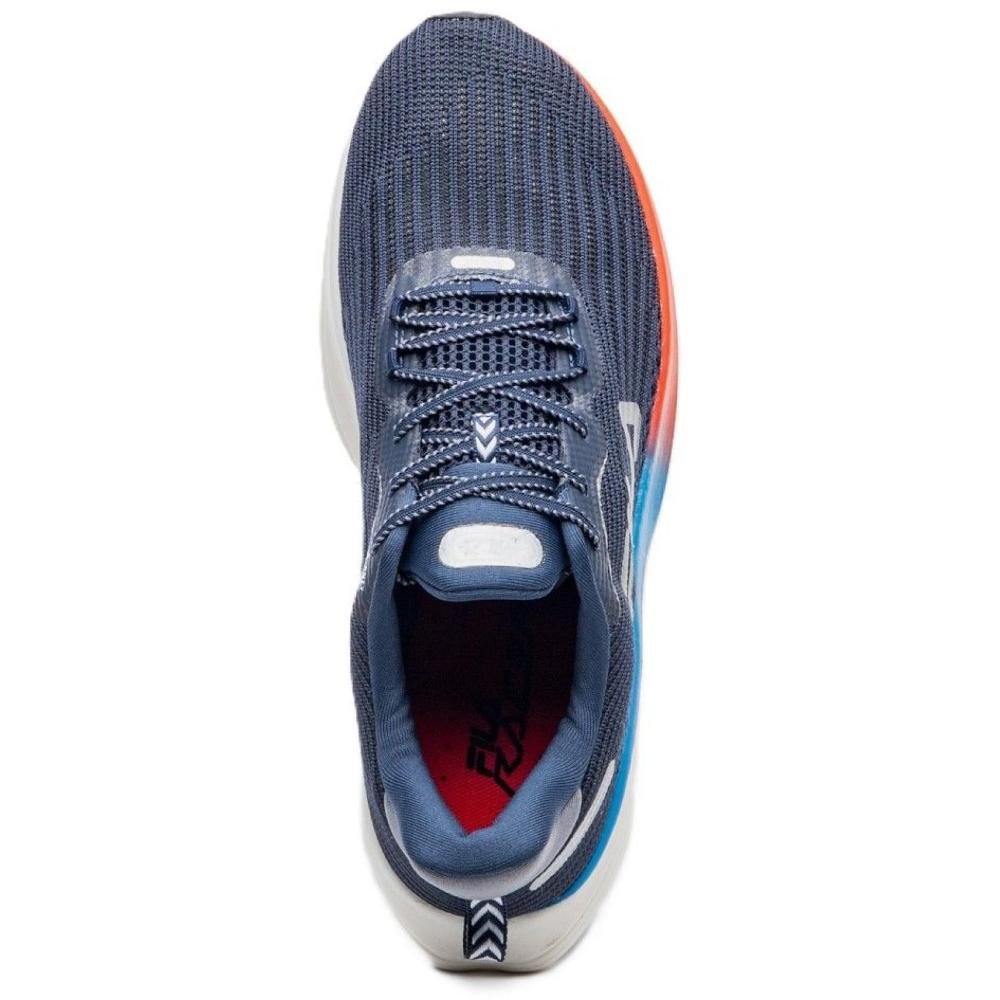 TENIS FILA RACER SPEEDZONE F01R00142.6755 MARINHO GRAFITE Bege/Dourado 9