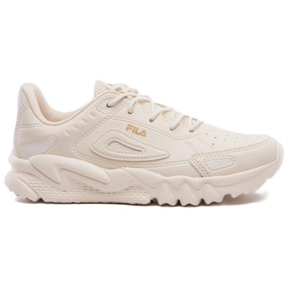 TENIS FILA VENTURE TRACER INFANTIL F04K00049.4373 BEGE DOURA