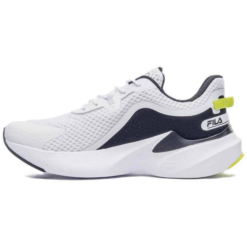 TENIS FILA RECOVERY 11J728X.6680 BRANCO PRETO VERDE Branco/Preto 2