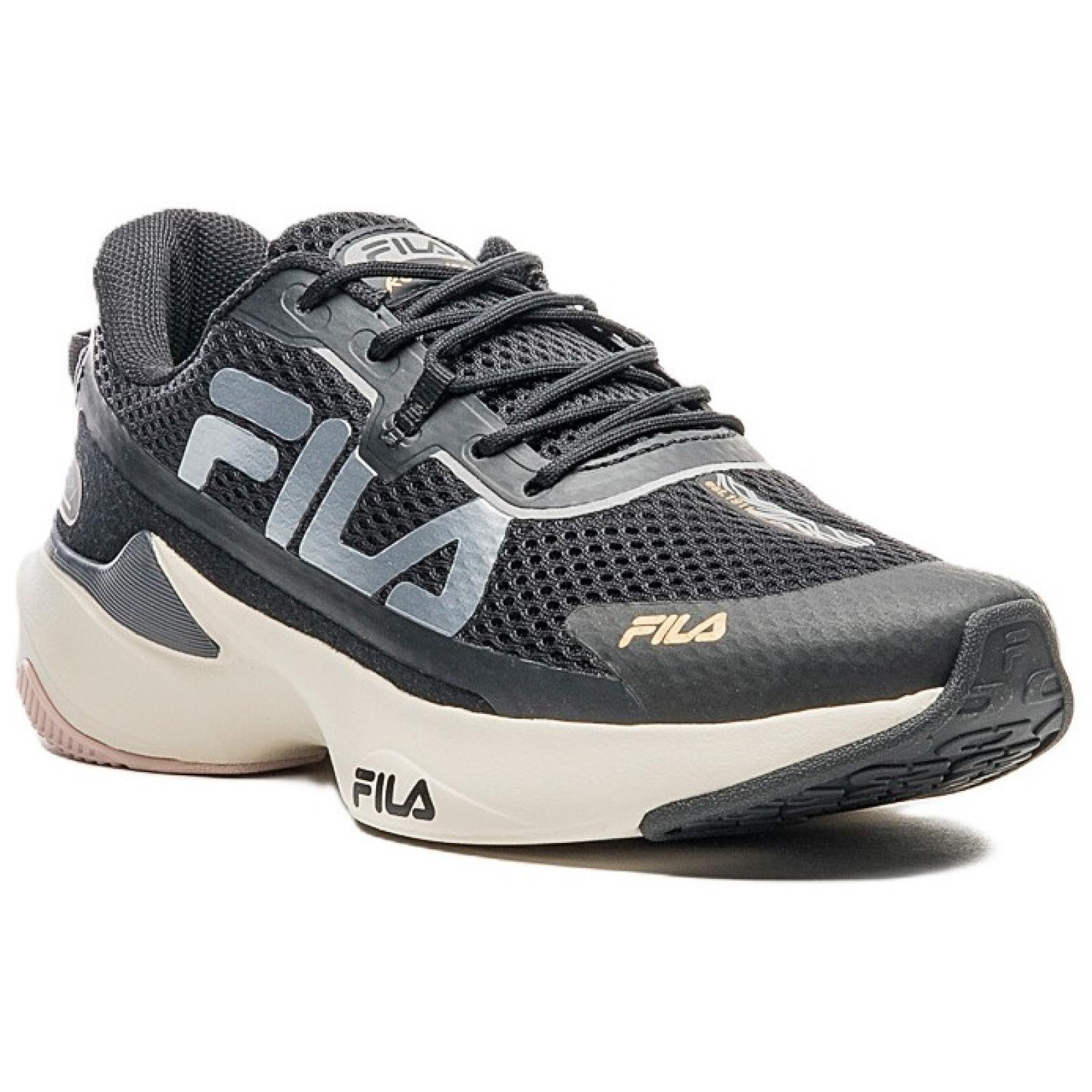 TENIS FILA RECOVERY 51J728X PRETO CINZA Branco/Cinza 3