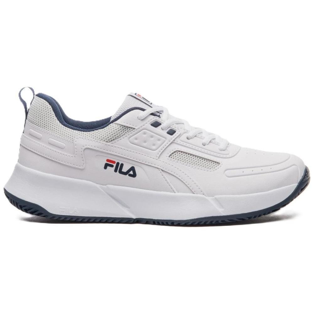 TENIS FILA PRECISION F01TN00050.5502 BRANCO CINZA Branco/Cinza 2