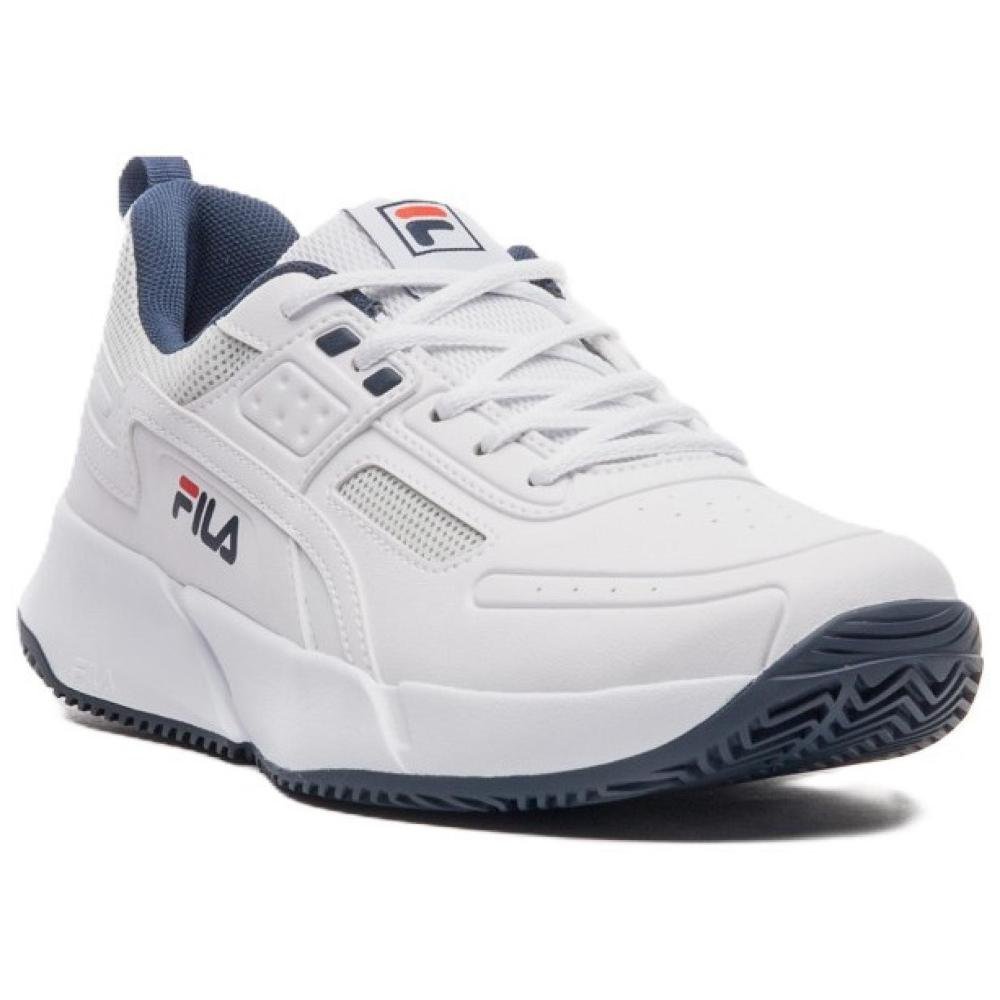TENIS FILA PRECISION F01TN00050.5502 BRANCO CINZA Branco/Cinza 8