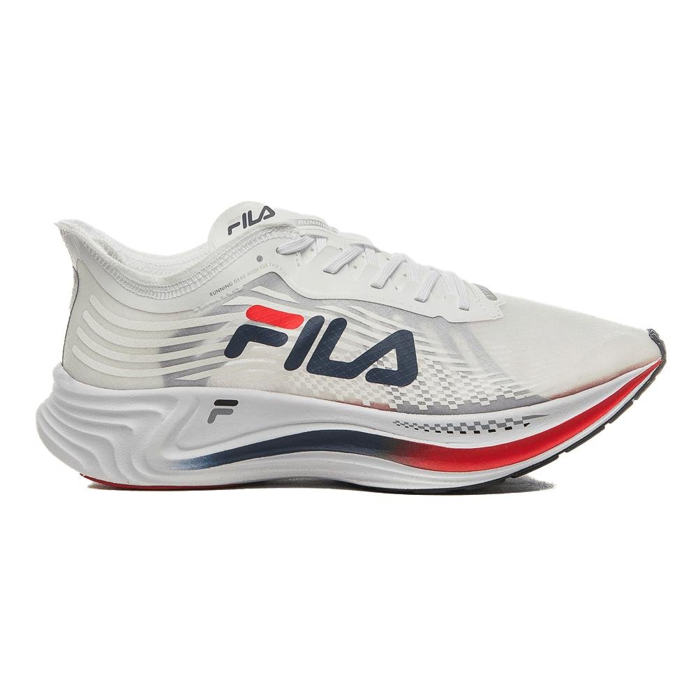 TENIS FILA RACER CARBON F01R004099.5202 BRANCO MARINHO
