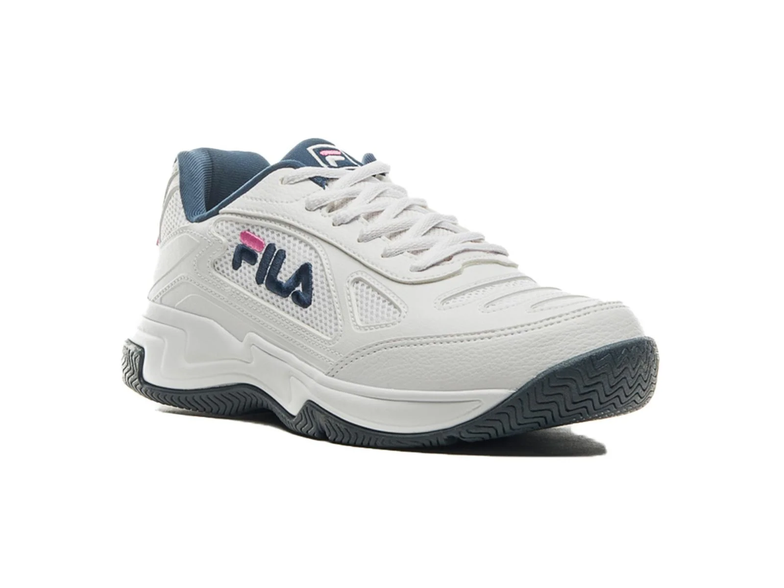 TENIS FILA LUGANO 7.0 F02TN00039.5667 BRANCO Azul 4