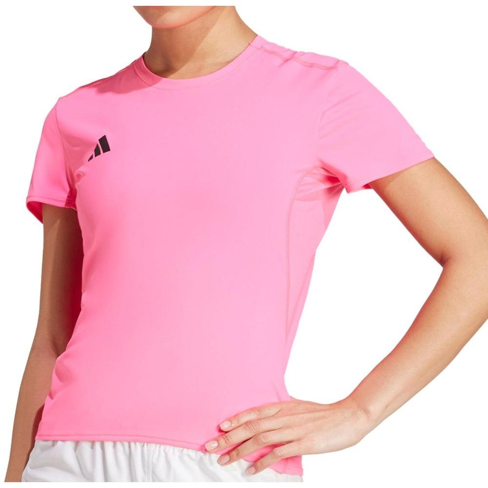 CAMISETA ADIDAS ADIZERO ESSENTIALS JF3497 ROSA