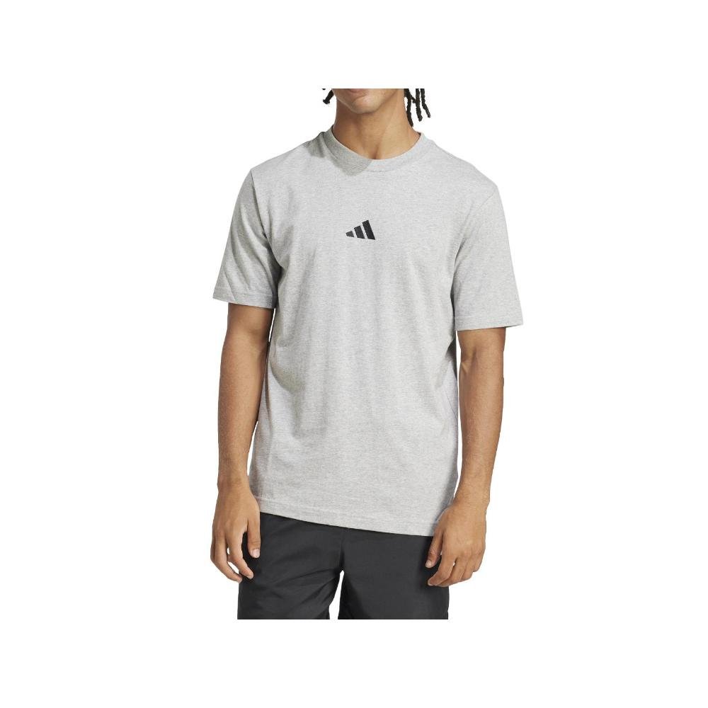 CAMISETA ADIDAS SMALL LOGO  JF1091 CINZA PRETO