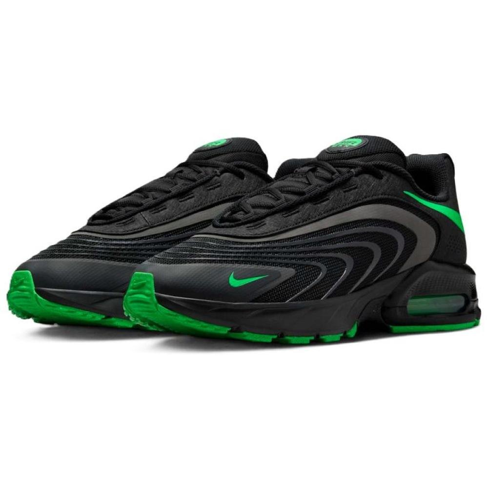 TENIS NIKE AIR MAX FIRE IF2621-007 PRETO VERDE Preto/Verde