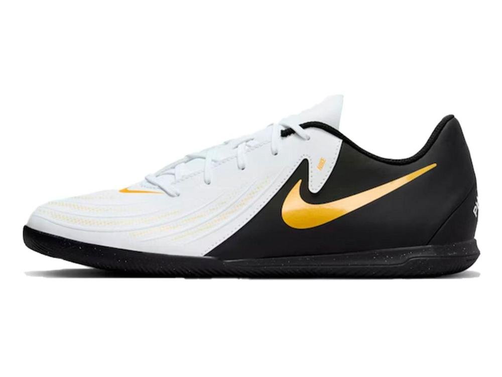 TENIS NIKE PHANTOM GX II CLUB IC FJ2568-100 BRANCO PRETO Branco/Preto