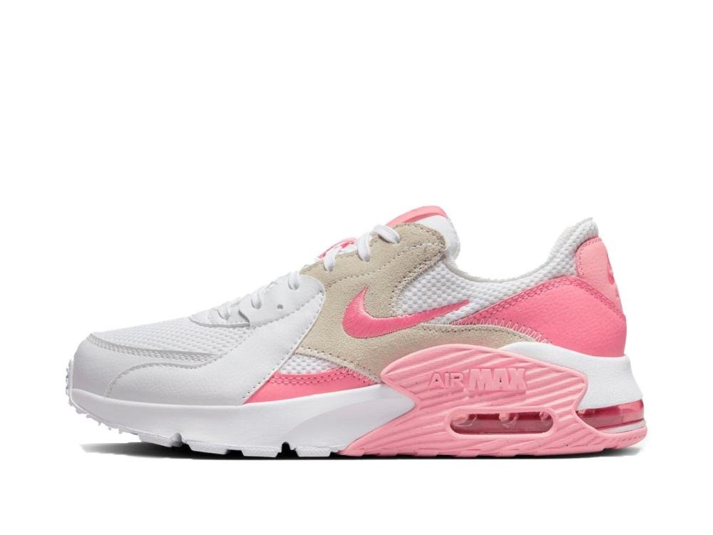 TENIS NIKE AIR MAX EXCEE CD5432-126 BRANCO ROSA