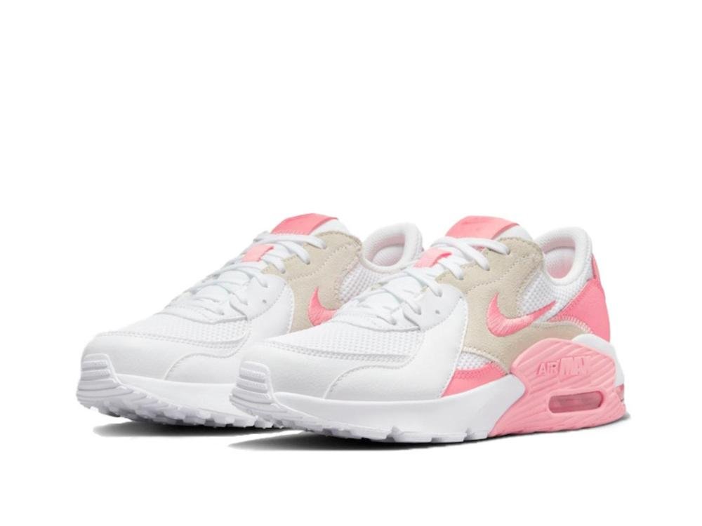 TENIS NIKE AIR MAX EXCEE CD5432-126 BRANCO ROSA Branco/Rosa 4