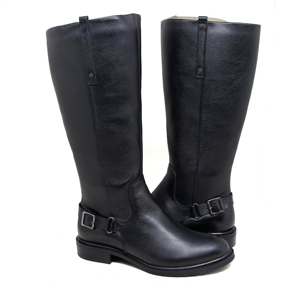 Bota Feminina DIA020 Preto Preto 8