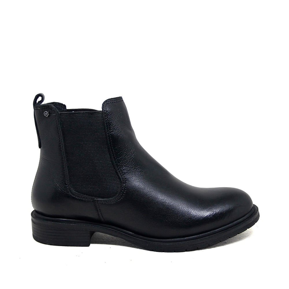 Bota Feminina DIA024 Couro Preto