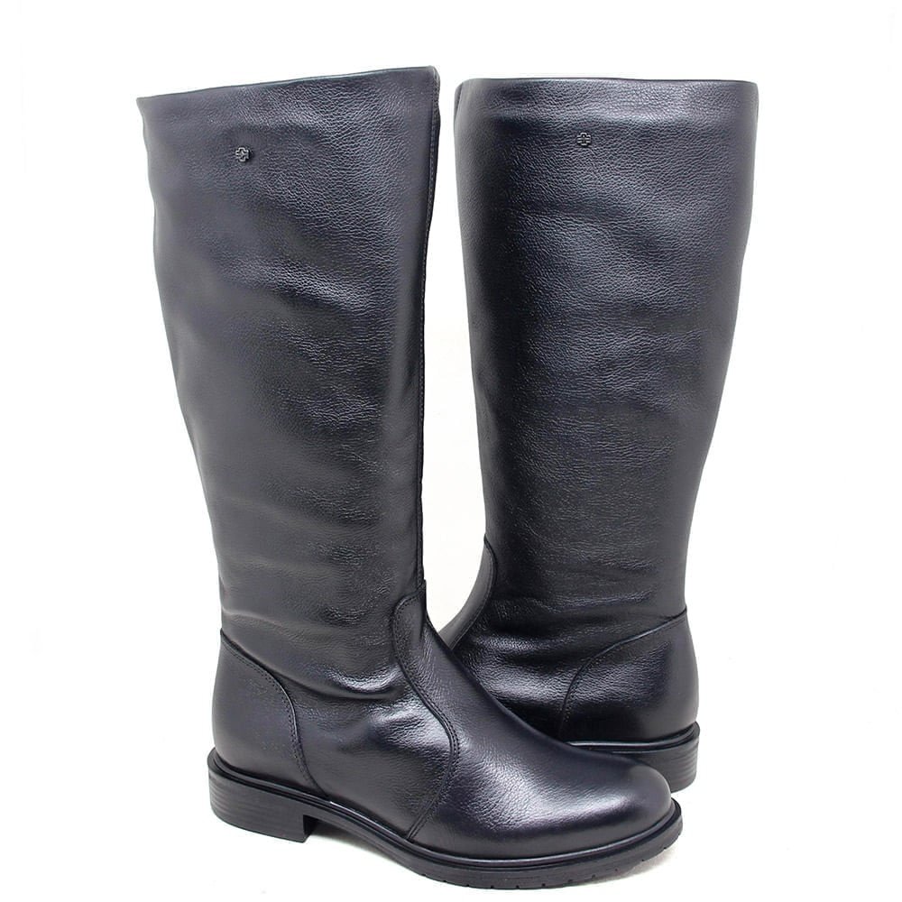 Bota Feminina DIA022 Preto Preto 3