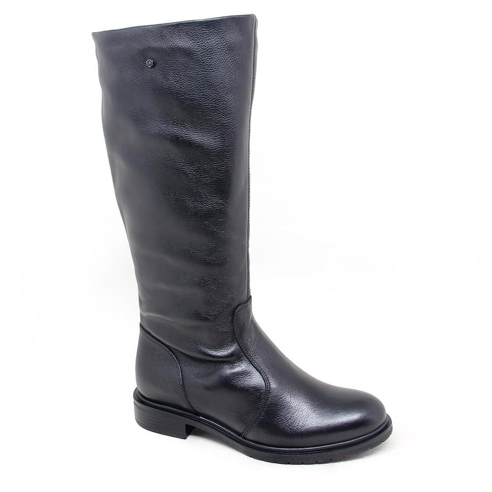 Bota Feminina DIA022 Preto Preto 4