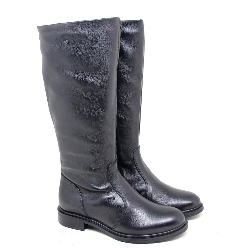 Bota Feminina DIA022 Preto Preto 5