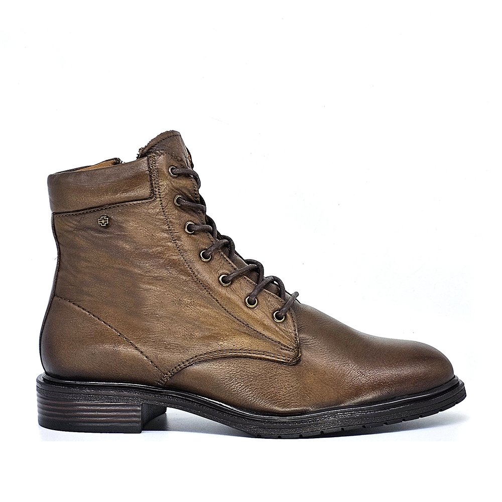 Bota Feminina DIA021 Couro Terracota