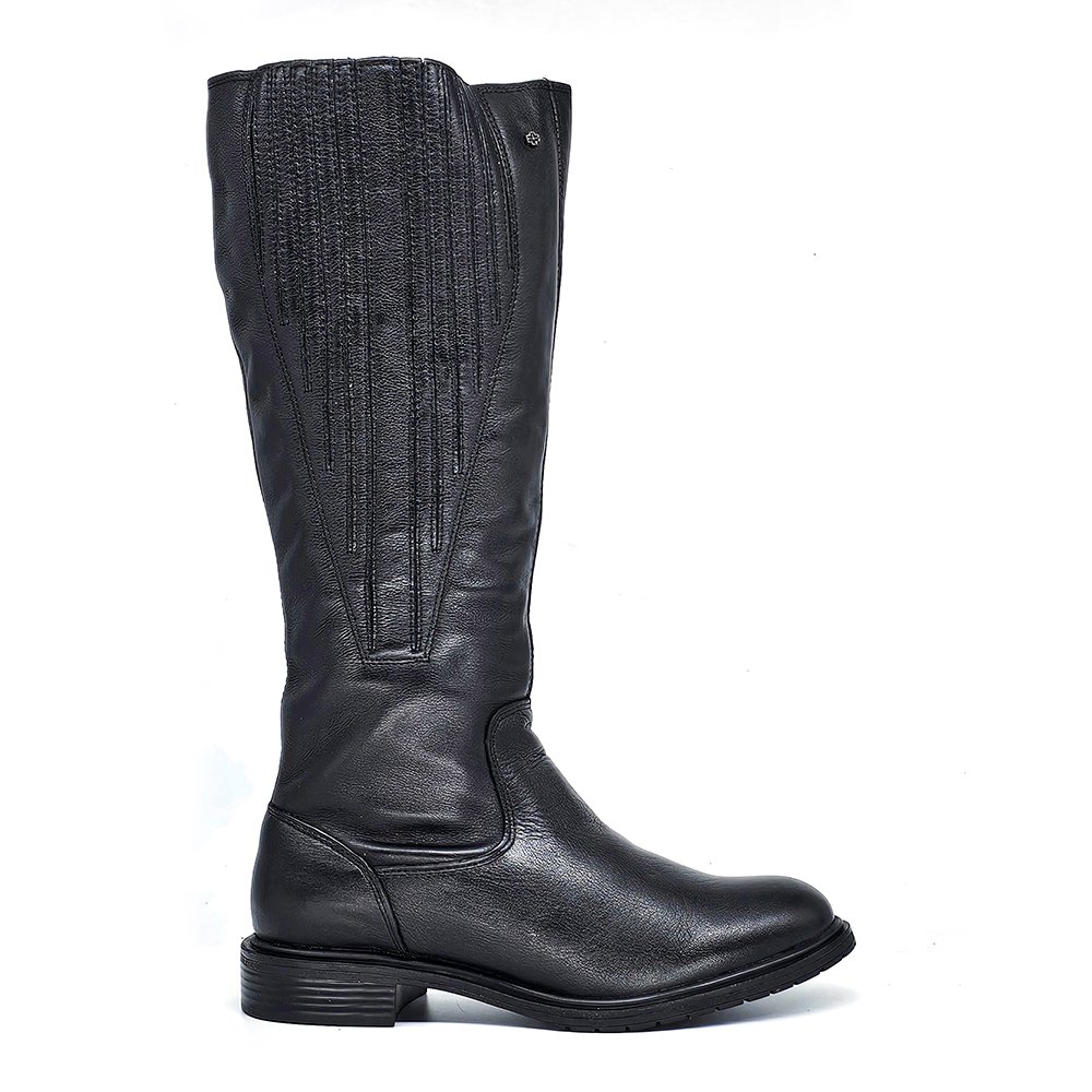 Bota Feminina DIA027 Couro Preto