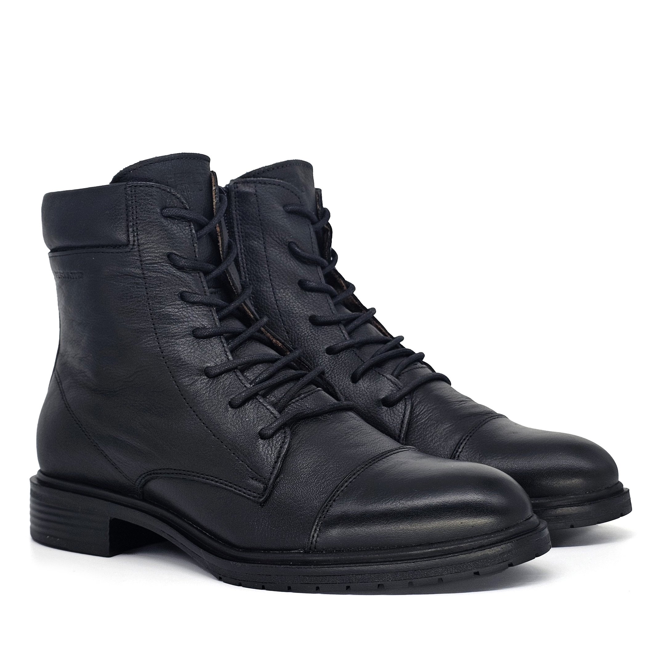 Bota Feminina DIA037 Couro Preto Preto 3