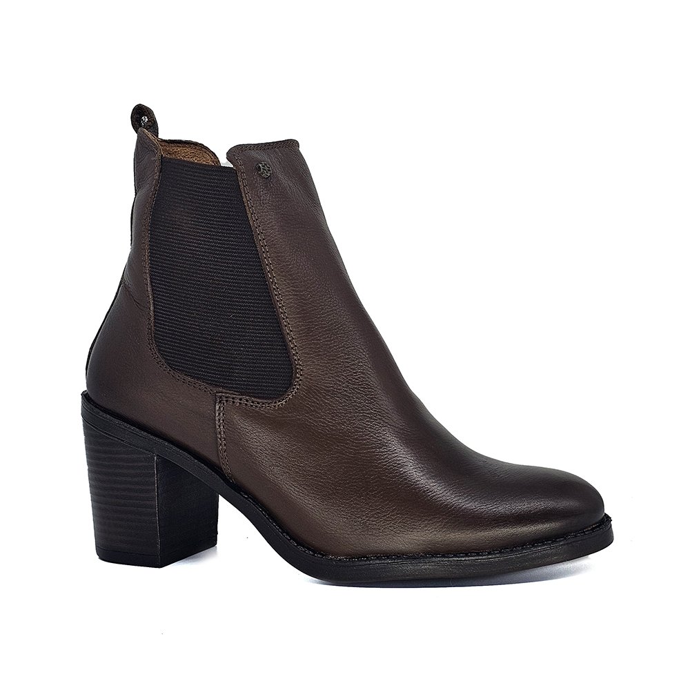 Bota Feminina JUD005 Couro Terracota Terracota 2