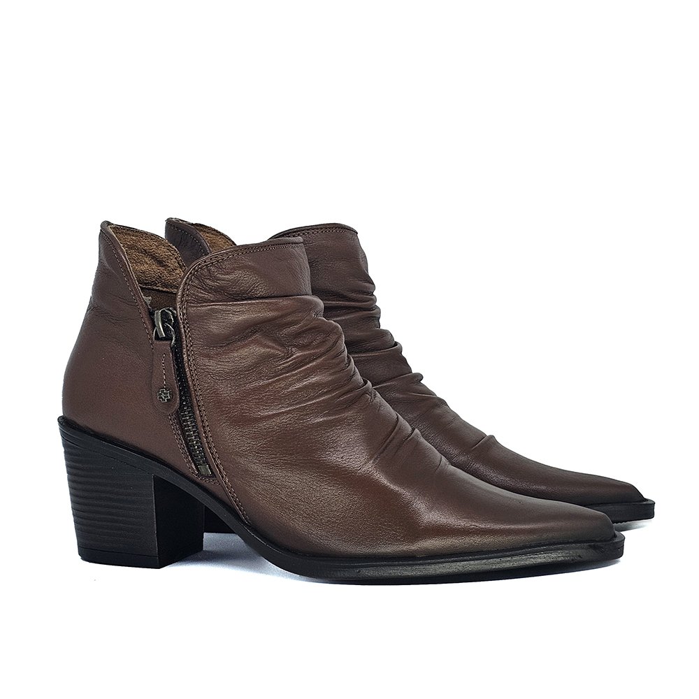 Bota Feminina LOR010 Mogno Marrom 3