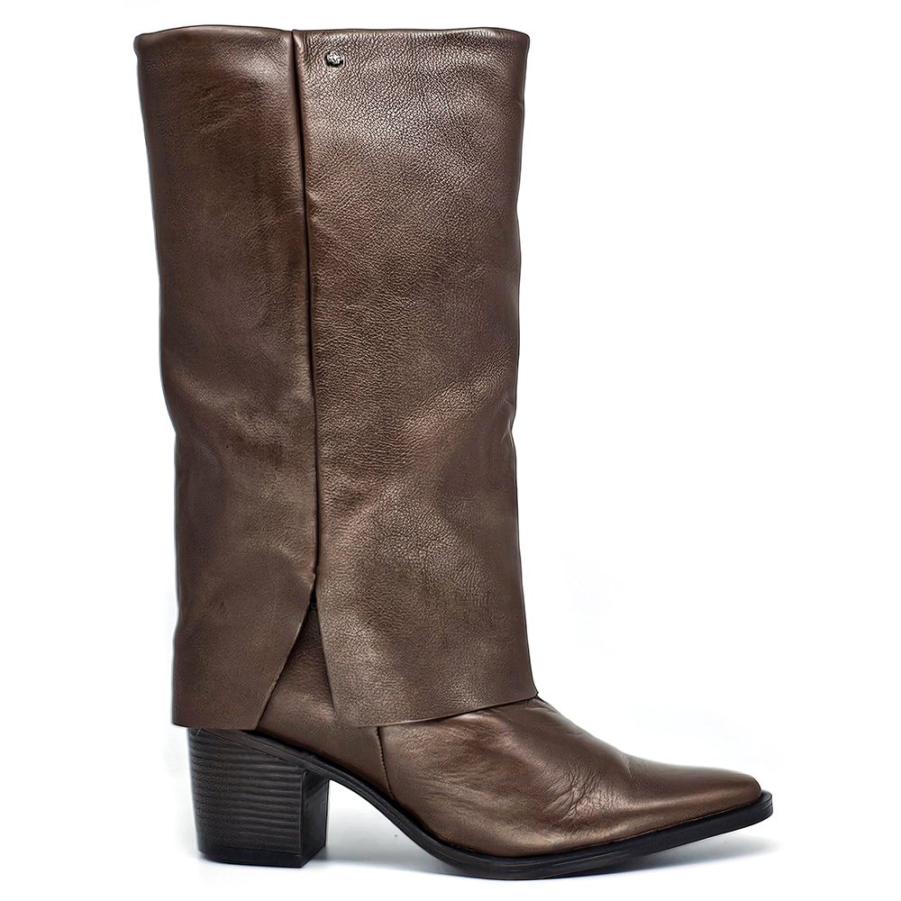 Bota Feminina LOR015 Couro Terracota Terracota 2