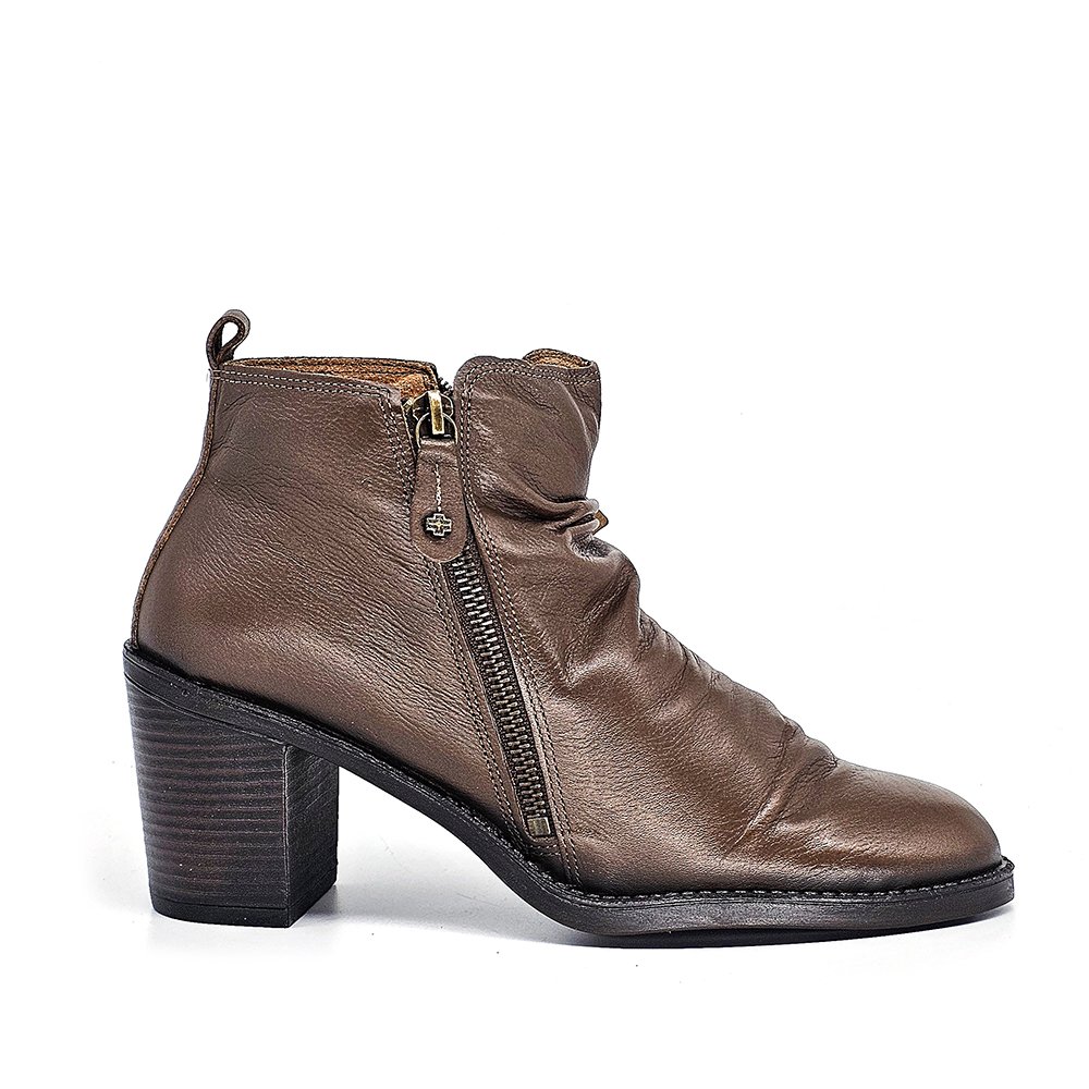 Bota Feminina JUD002 Couro Terracota