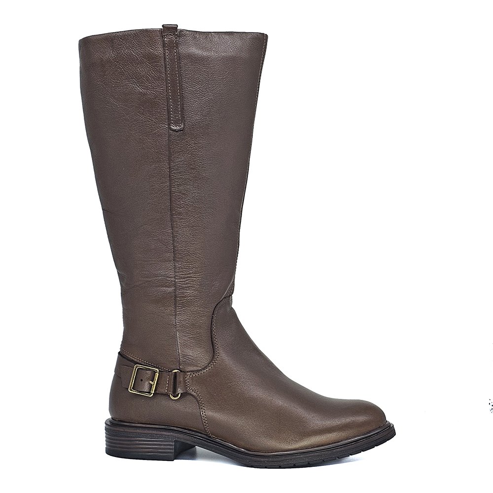 Bota Feminina DIA020 Couro Terracota