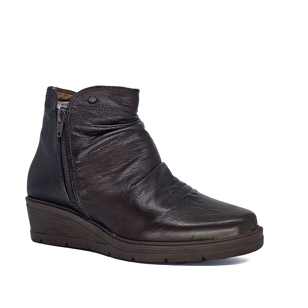 Bota Feminina NIC009 Couro Terracota Terracota 2