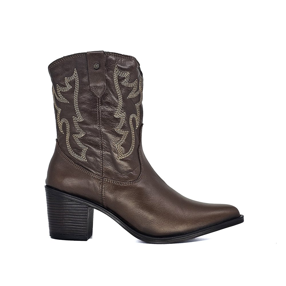 Bota Feminina NWE007 Couro Terracota