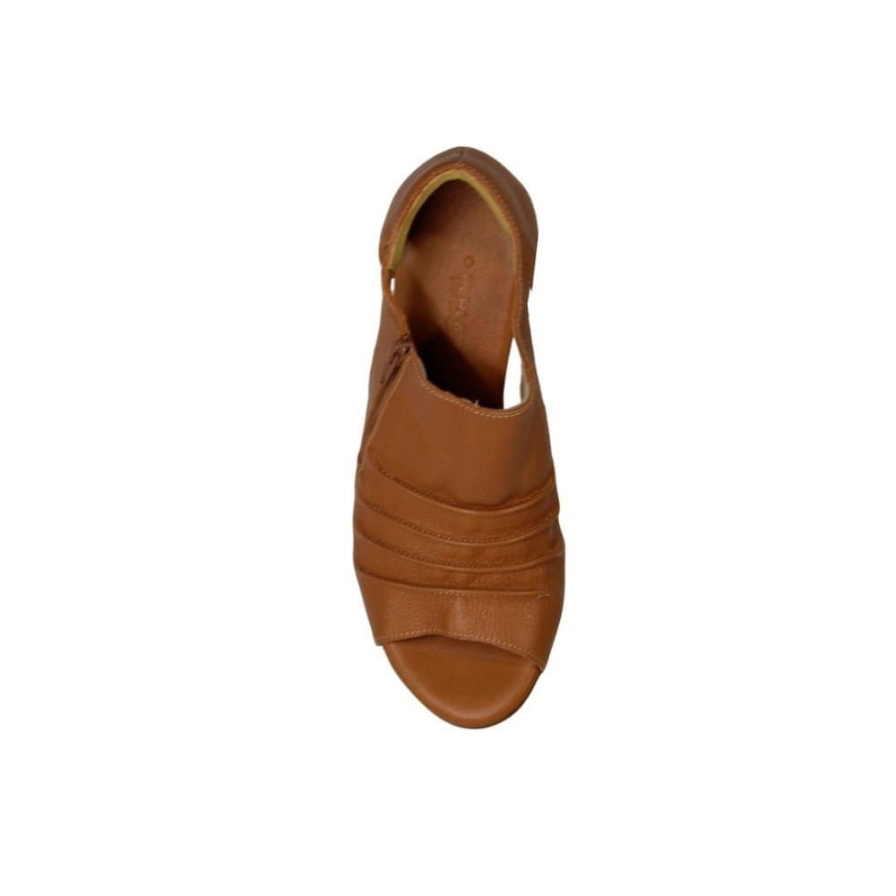 Sandália Feminino ANN0871 Castor Marrom 5