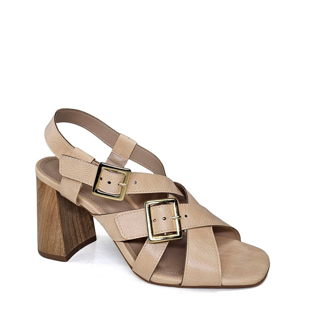 Sandália Feminina HLN188 Clean Bege 3