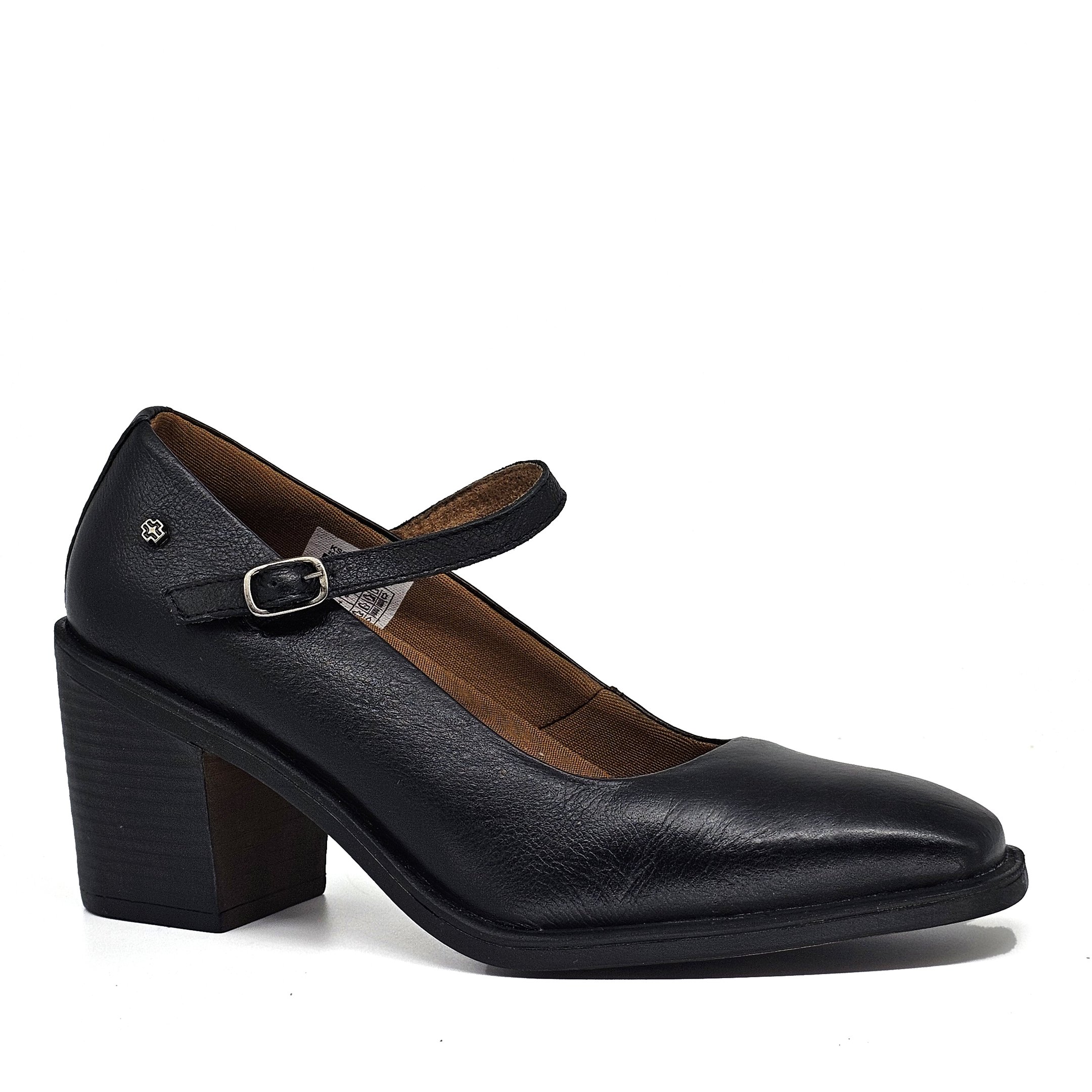 Sapato Feminino KSS001 Couro Preto Lustro
