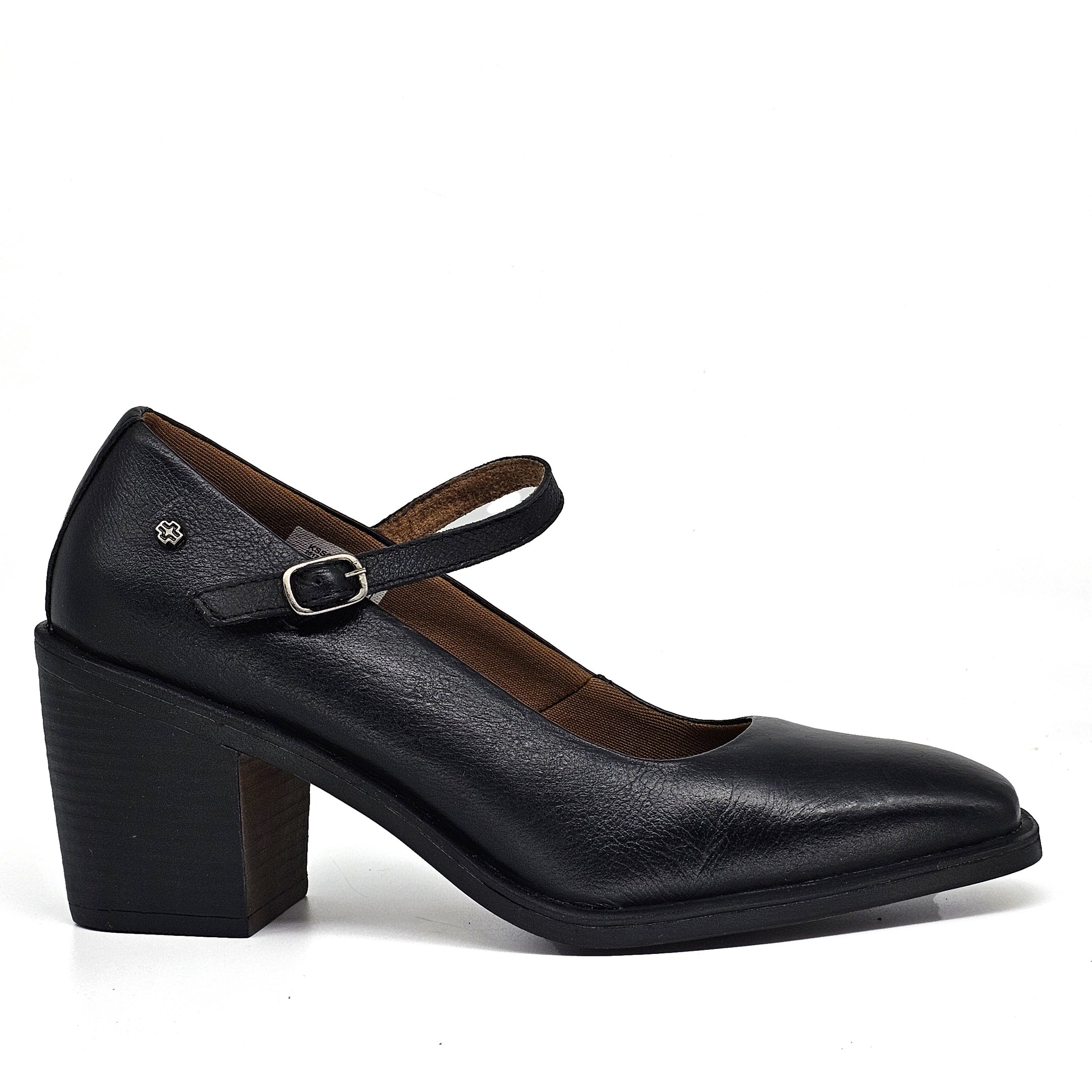 Sapato Feminino KSS001 Couro Preto Lustro Preto 2