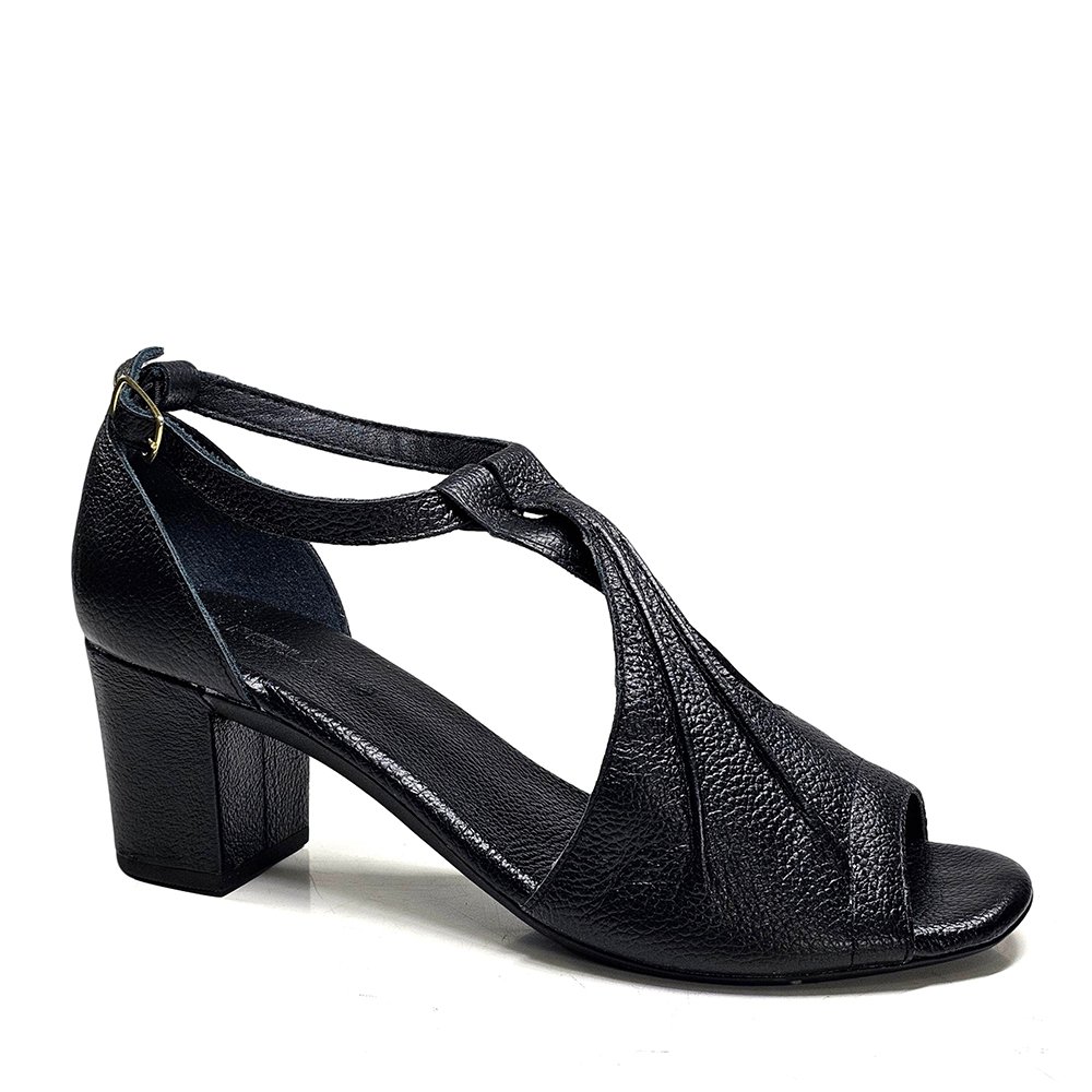 Sandália Feminina SVN1609 Preto Preto 4