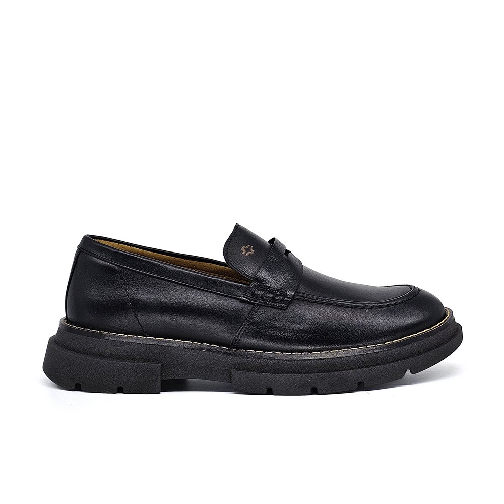 Sapato Masculino OSL001FC Couro Preto