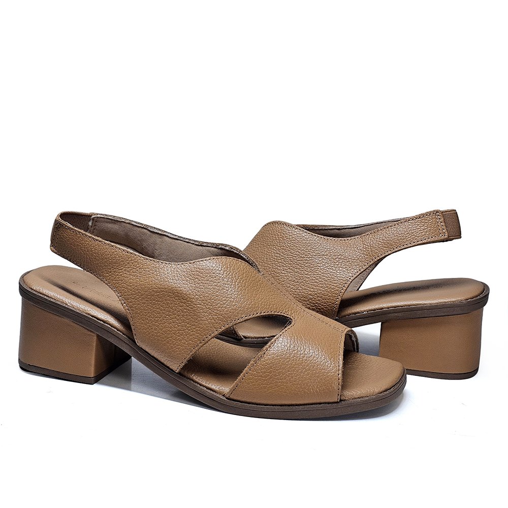 Sandália Feminina BTY1336 Carvalho Marrom 3