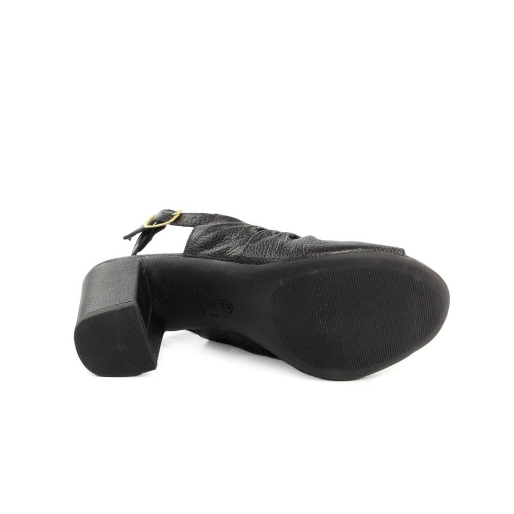 Sandália Feminina ANN1364 Preto Preto 4