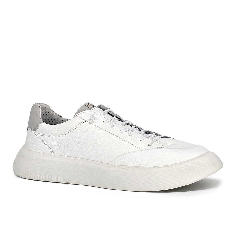 Sapatênis Masculino FLI002FC Couro Gelo Cinza Gelo/Cinza 2