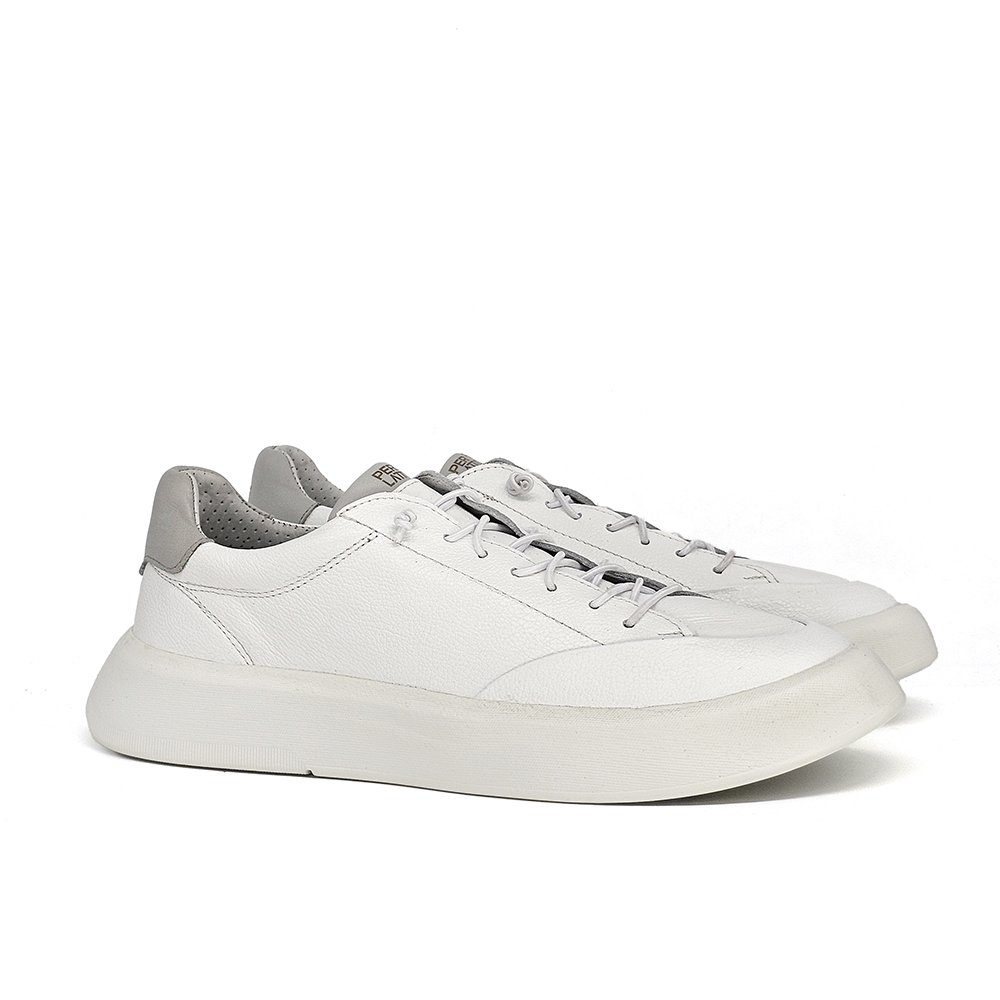 Sapatênis Masculino FLI002FC Couro Gelo Cinza Gelo/Cinza 3