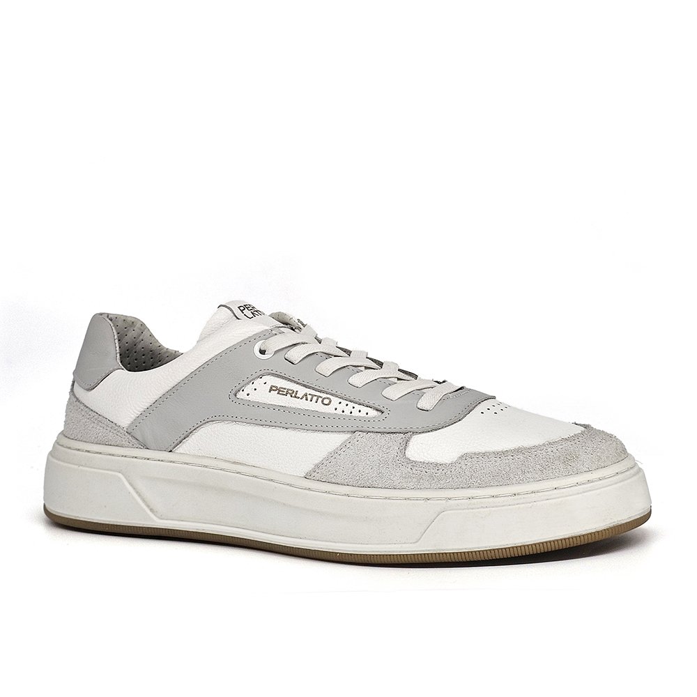 Sapatênis Masculino MRK001FC Couro Gelo Gelo 2