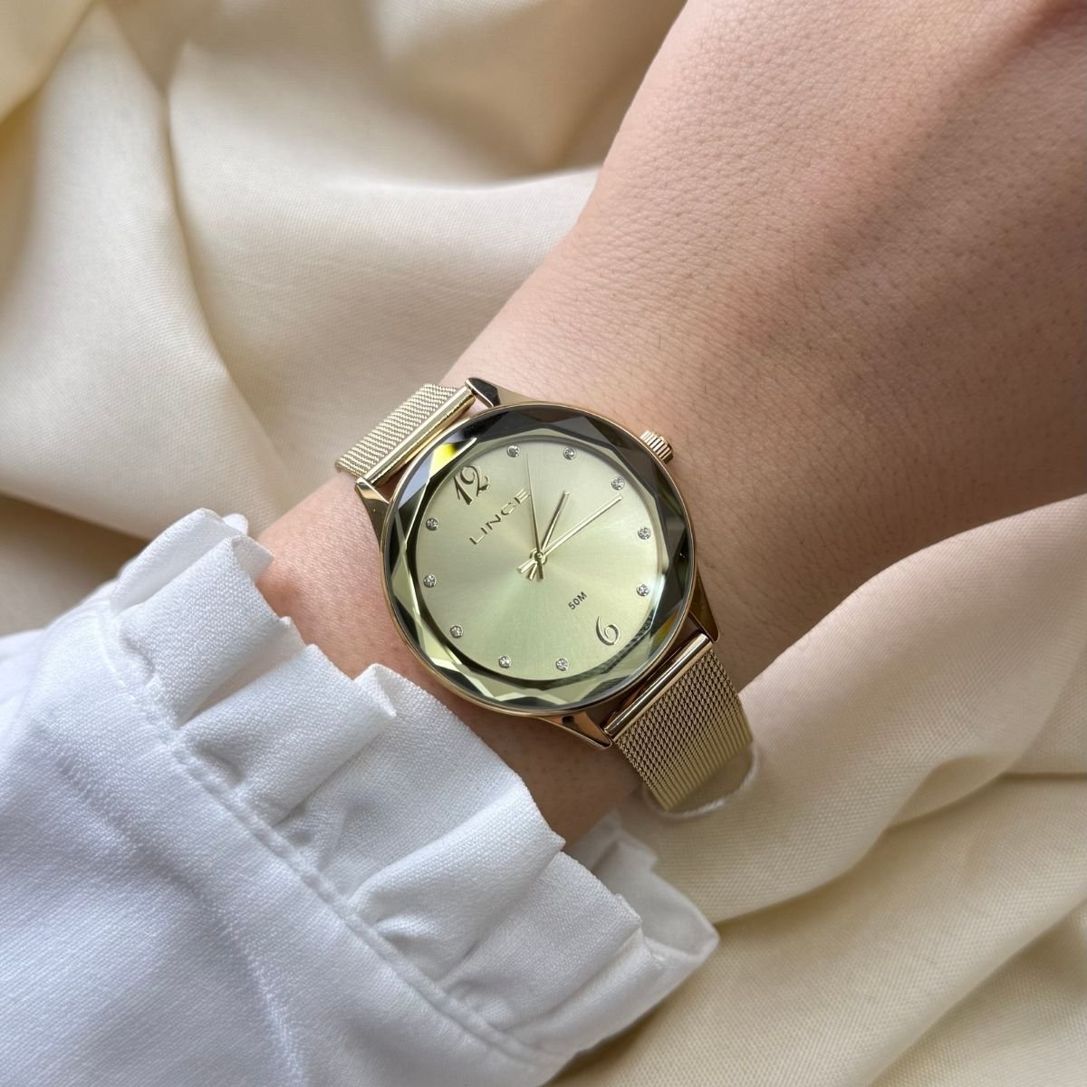 Relógio Lince Feminino LRG4826L40 C2KX Dourado Dourado 3