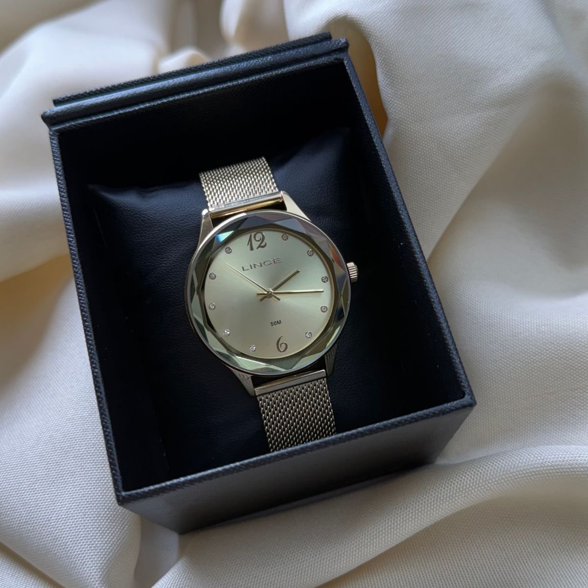 Relógio Lince Feminino LRG4826L40 C2KX Dourado Dourado 5