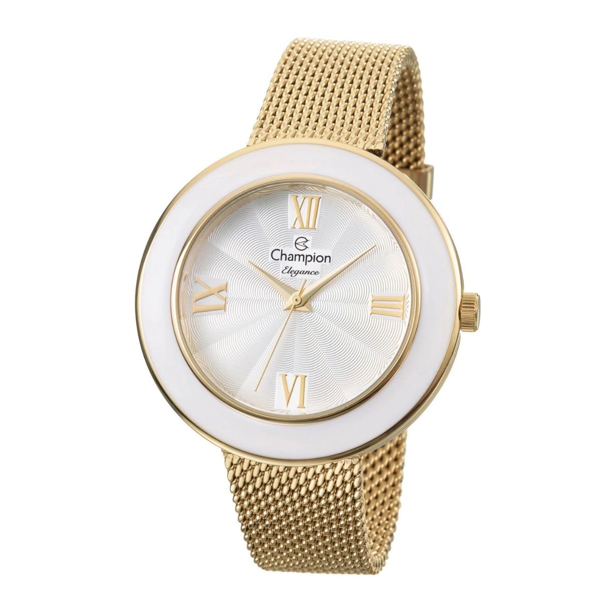 Relógio Champion Feminino CN27385H Dourado