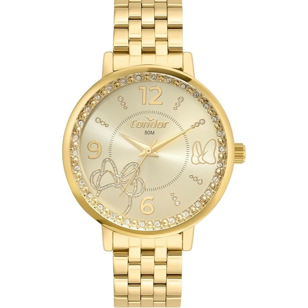 Relógio Condor Disney Minnie Feminino CO2036MYN/K4X Dourado Dourado 2