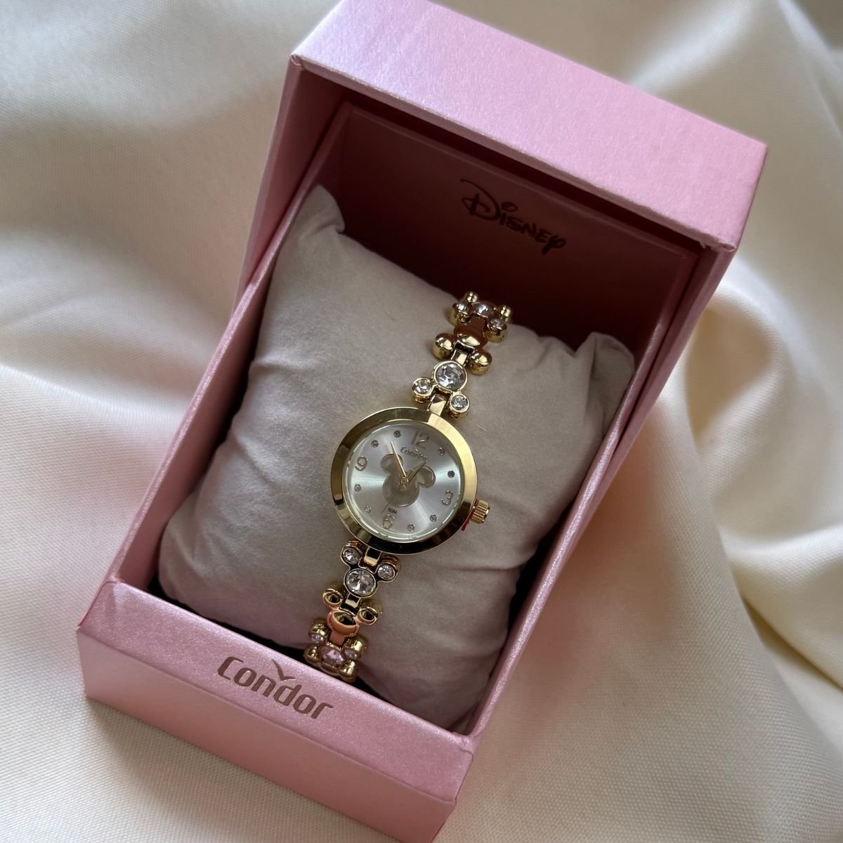 Relógio Condor Feminino Disney Mickey CO2035NTF/5K Dourado Dourado 4
