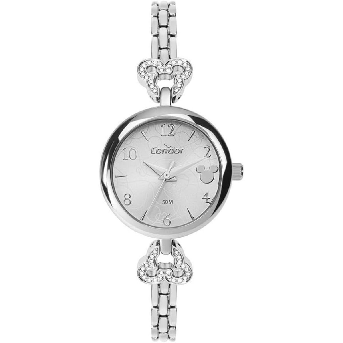 Relógio Condor Disney Mickey Feminino CO2035NVZ/5K Prata