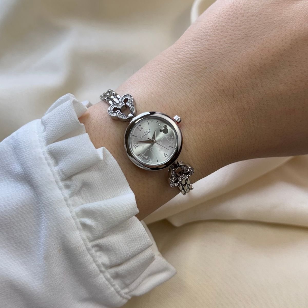 Relógio Condor Disney Mickey Feminino CO2035NVZ/5K Prata Prata 2