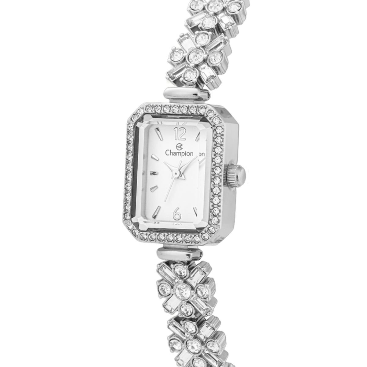 Relógio Champion Feminino CF24715Q Prata Prata 2