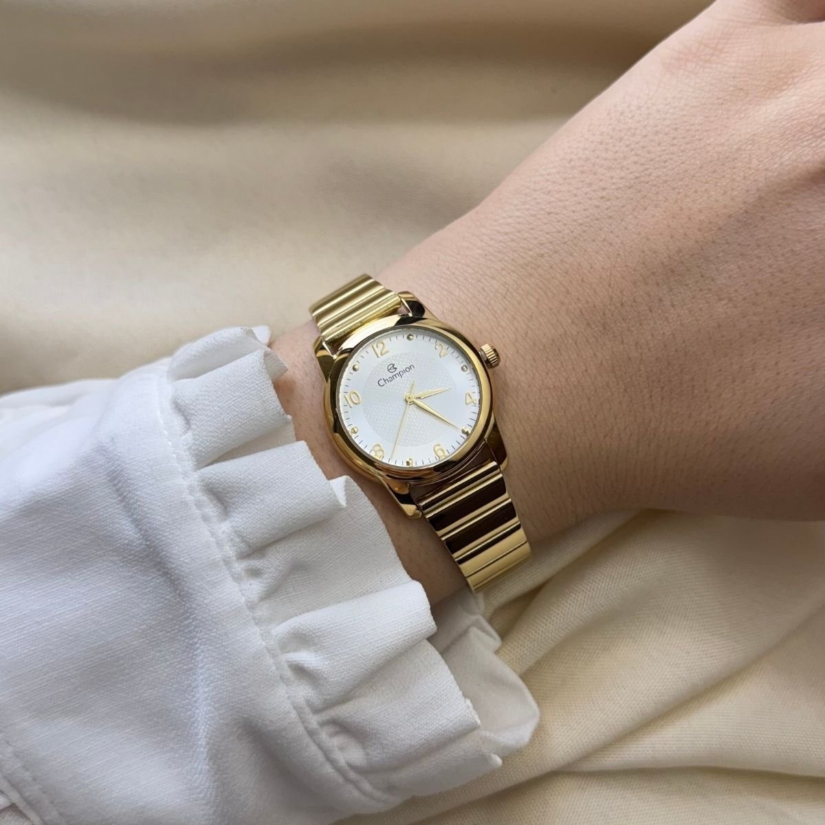 Relógio Champion Feminino CF24108H Dourado Dourado 2